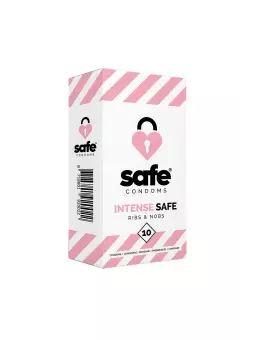 10 préservatifs Safe Intense