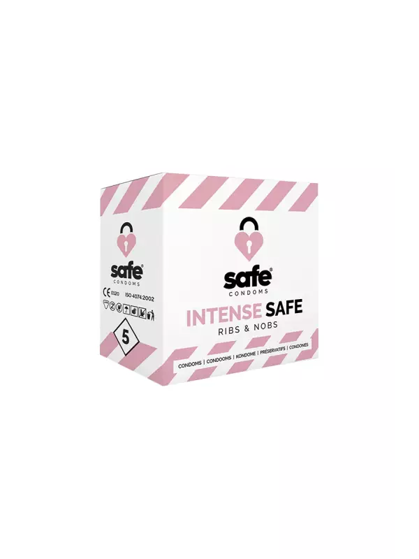 5 préservatifs Safe Intense