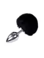 Plug métal Fluffy L noir - Alive