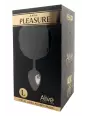 Plug métal Fluffy L noir - Alive