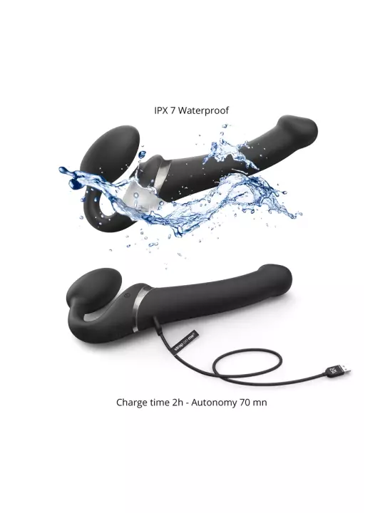 Strap-on-me Multi Orgasm noir L