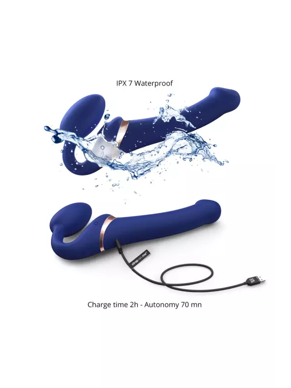 Strap-on-me Multi Orgasm bleu nuit S