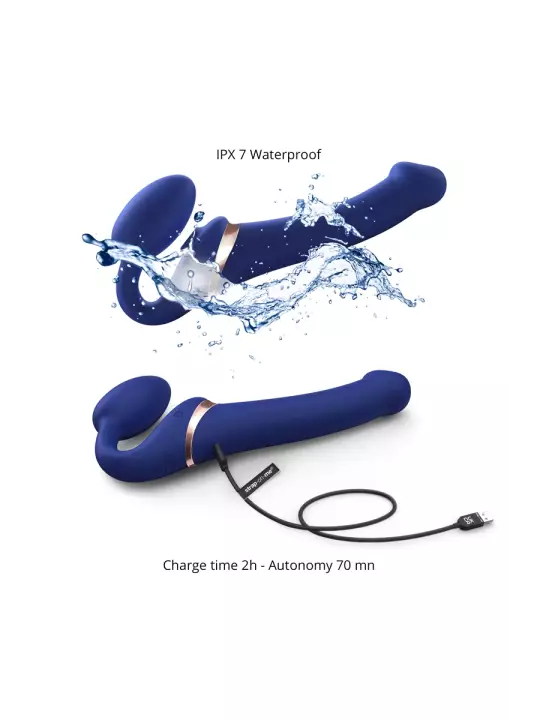 Strap-on-me Multi Orgasm bleu nuit L Strap-on-me Multi Orgasm bleu nuit L