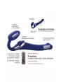 Strap-on-me Multi Orgasm bleu nuit L Strap-on-me Multi Orgasm bleu nuit L
