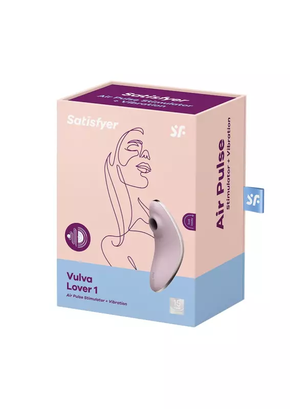 Double stimulateur Vulva Lover 1 Violet - Satisfyer