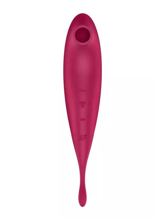 Stimulateur Satisfyer Twirling Pro+ Connecté rouge Stimulateur Satisfyer Twirling Pro+ Connecté rouge