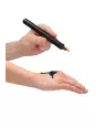 4 bougies SM noires Large - Ouch!