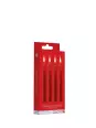 4 bougies SM rouges - Ouch!