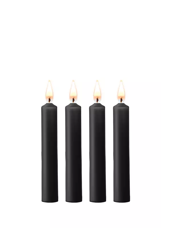 4 bougies SM noires - Ouch!