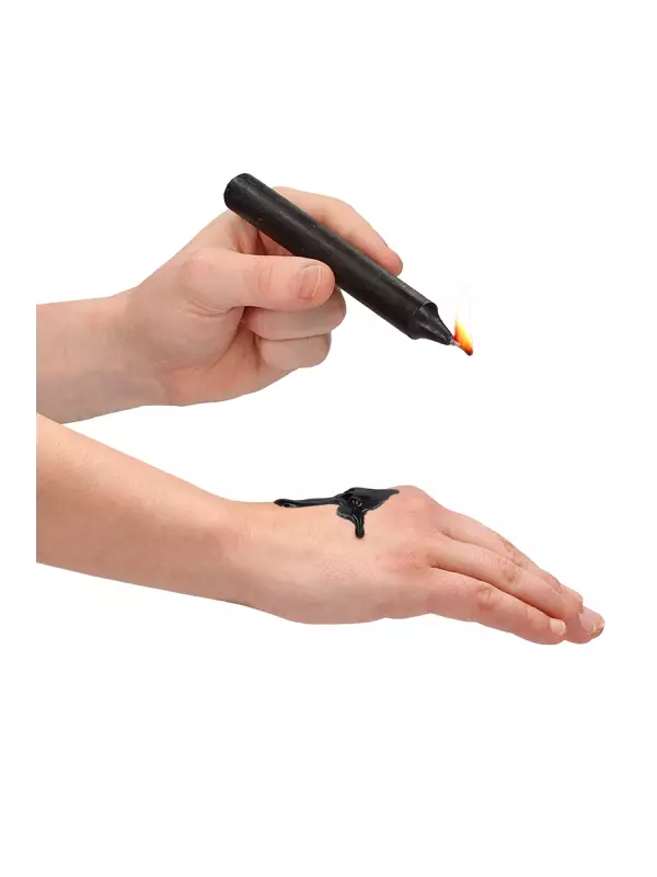 4 bougies SM noires - Ouch!