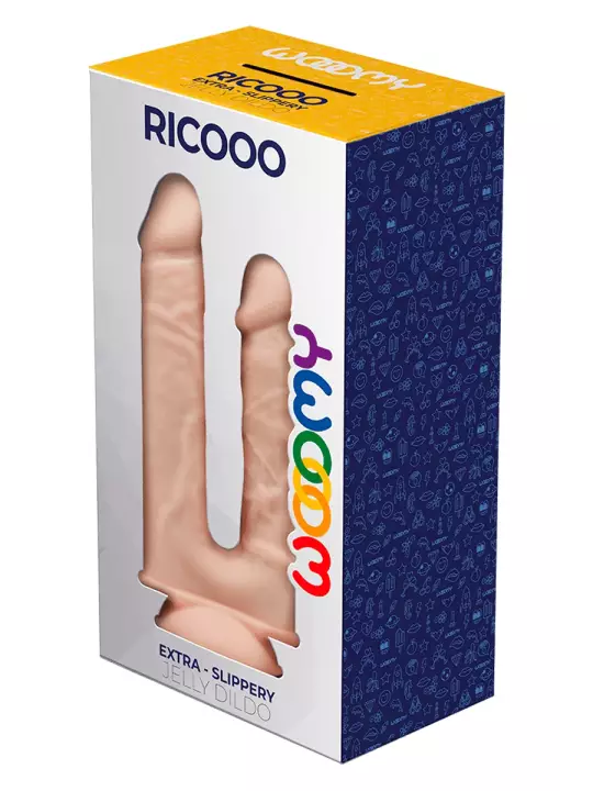 Gode double pénétration Ricooo - Wooomy