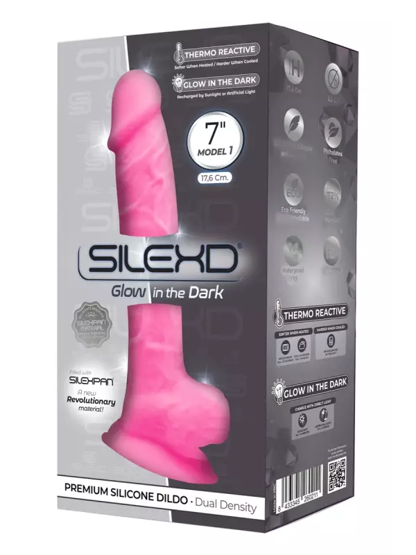 Gode phosphorescent double densité 17,6cm - SilexD