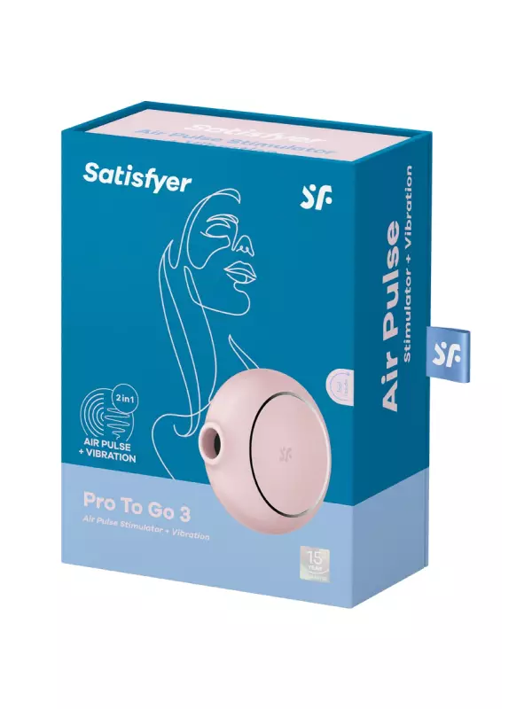 Stimulateur Satisfyer Pro To Go 3 rose