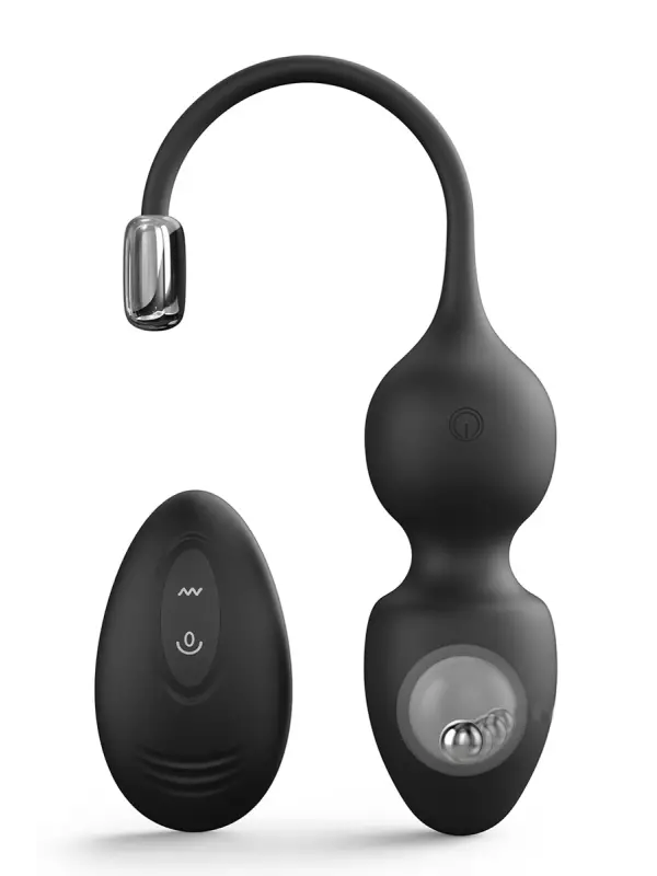 Love balls télécommandées noires - Dorcel