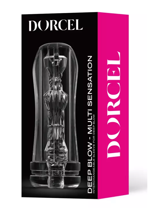 Gaine de masturbation Multi Sensation Deep Blow - Dorcel