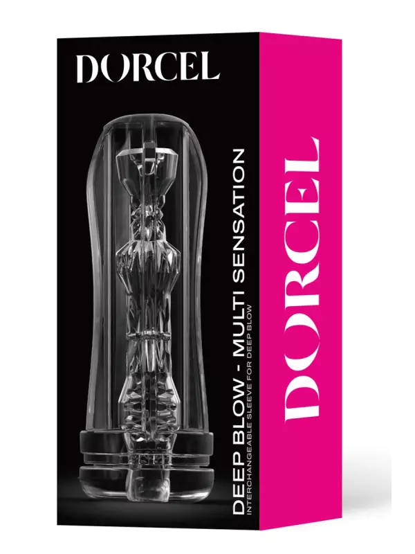 Gaine de masturbation Multi Sensation Deep Blow - Dorcel