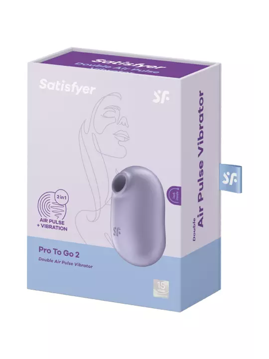 Stimulateur Satisfyer Pro To Go 2 lavande