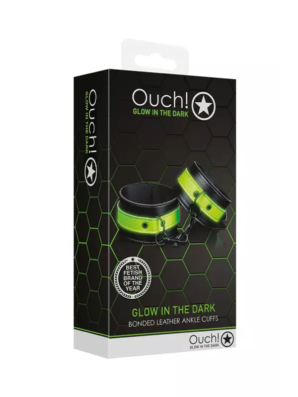 Menottes chevilles phosphorescentes - Ouch