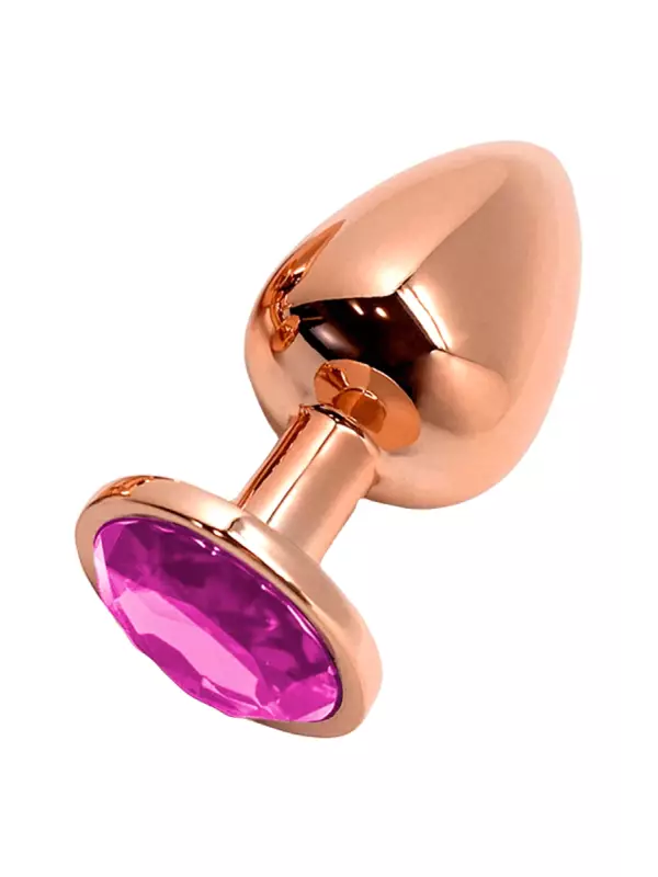 Plug bijou Tralalo rose L - Wooomy