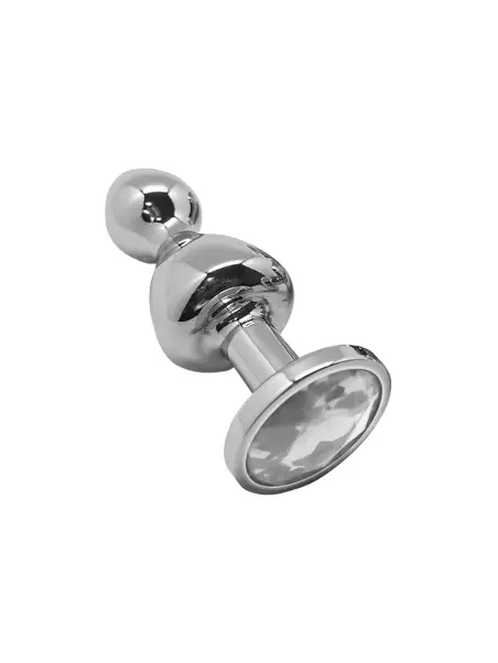 Plug bijou Lollypop transparent S - Wooomy
