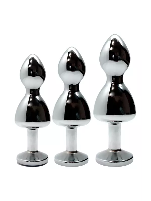Plug bijou Lollypop transparent M - Wooomy
