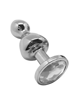 Plug bijou Lollypop transparent L - Wooomy