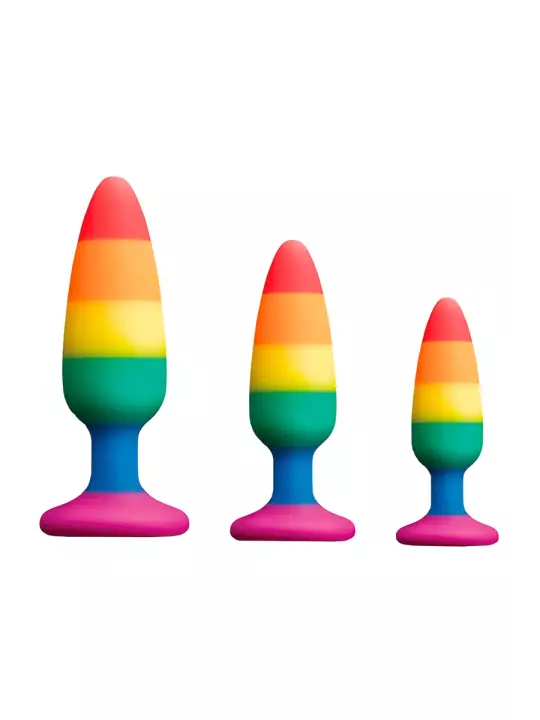 Plug arc en ciel Hiperloo S - Wooomy Plug arc en ciel Hiperloo S - Wooomy