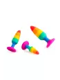 Plug arc en ciel Hiperloo S - Wooomy Plug arc en ciel Hiperloo S - Wooomy