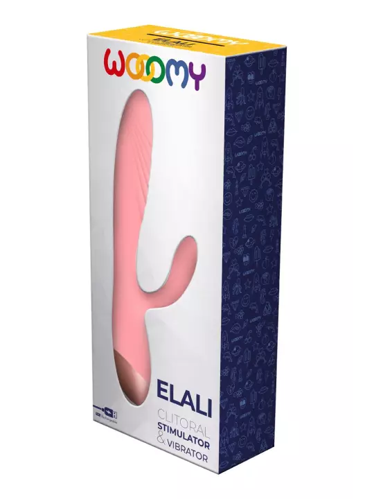 Vibromasseur Rabbit Elali - Wooomy Vibromasseur Rabbit Elali - Wooomy
