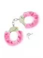 Menottes fourrure rose - Litolu