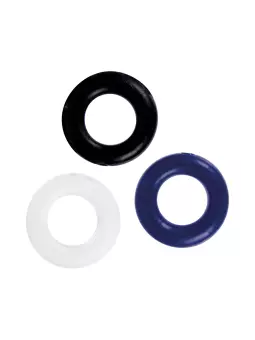 Set 3 Cockrings multicolore - Litolu