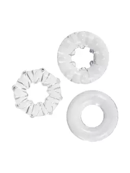 3 cockrings transparents - Litolu