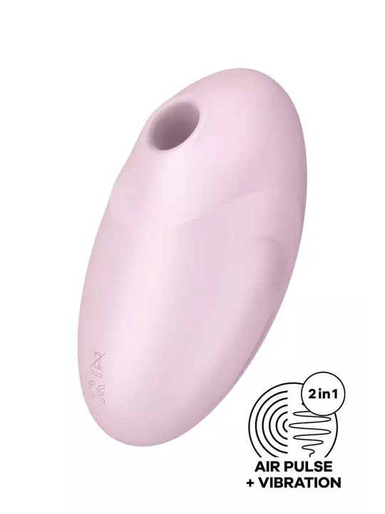 Double stimulateur Vulva lover 3 Rose - Satisfyer Double stimulateur Vulva lover 3 Rose - Satisfyer