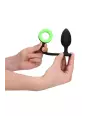 Plug avec cockring phosphorescent - Ouch