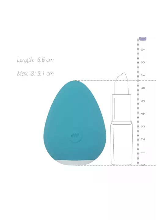 Mini vibro externe Carla - Cala Azul Mini vibro externe Carla - Cala Azul