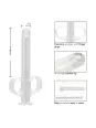 Applicateur de lubrifiant XL Lube transparent Applicateur de lubrifiant XL Lube transparent