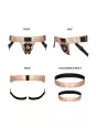 Harnais Curious holographique rose gold - Strap On Me Harnais Curious holographique rose gold - Strap On Me