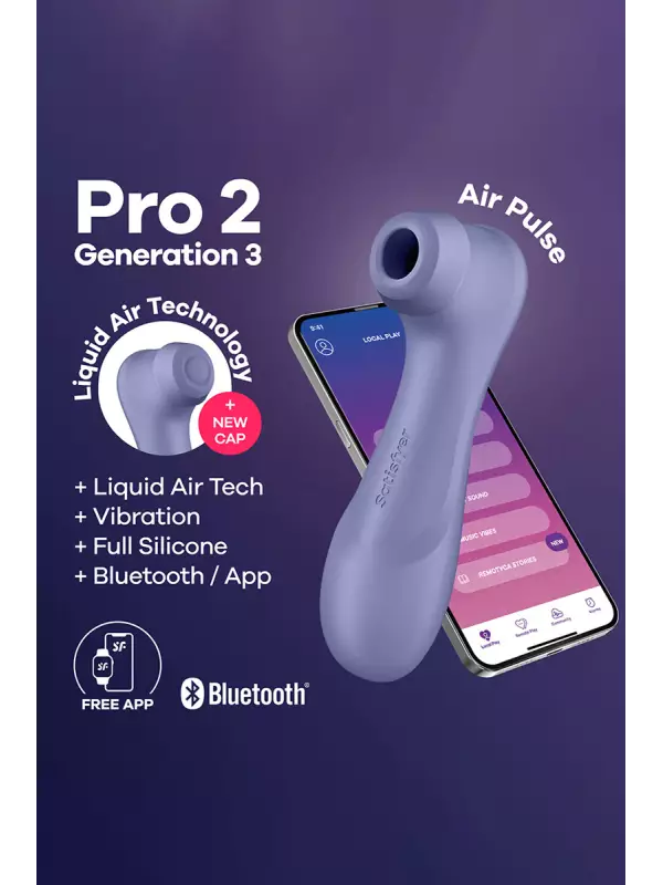 Stimulateur Pro 2 Generation 3 connecté lilas
