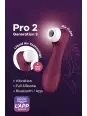 Stimulateur Pro 2 Generation 3 connecté bordeaux