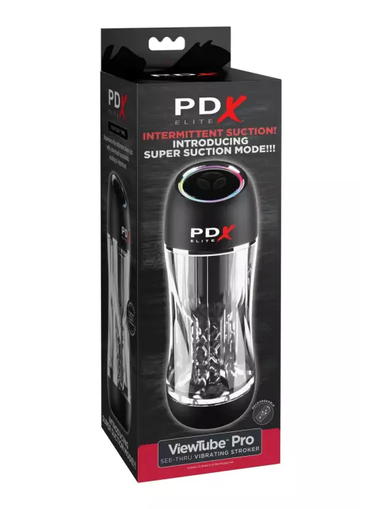 Masturbateur vibrant PDX Elite ViewTube Pro