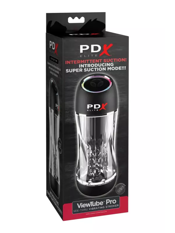 Masturbateur vibrant PDX Elite ViewTube Pro