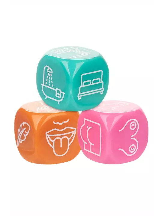 3 dés coquins Roll With It - CalExotics 3 dés coquins Roll With It - CalExotics
