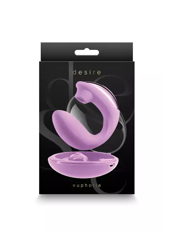 Double stimulateur Desire Euphoria - rose