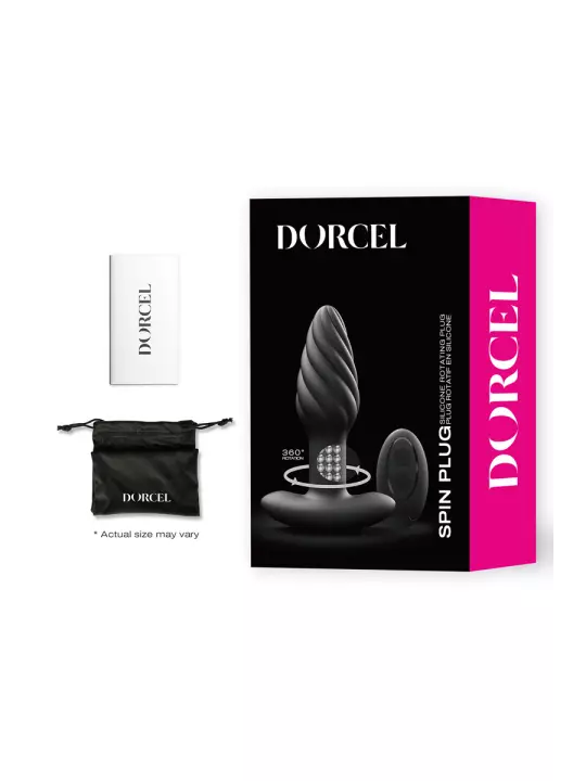 Plug anal rotatif Spin Plug - Dorcel