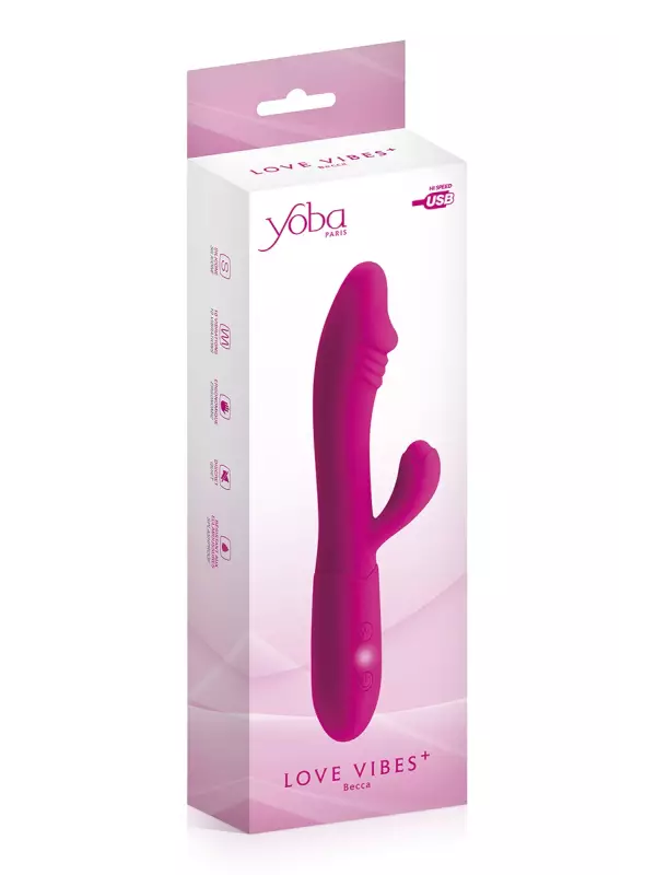 Vibromasseur rabbit Becca - Yoba