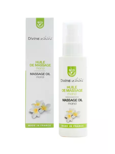 Huile de massage BIO Monoi - Divinextases