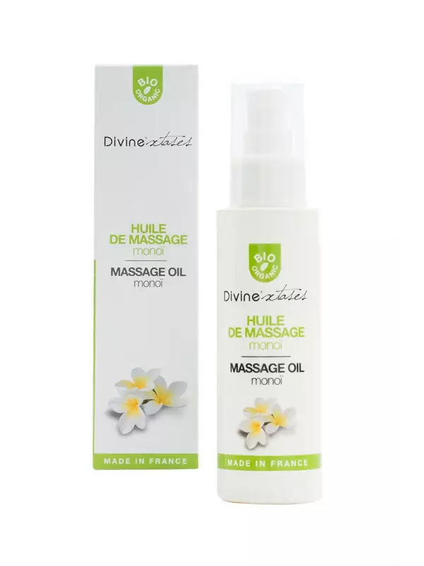 Huile de massage BIO Monoi - Divinextases