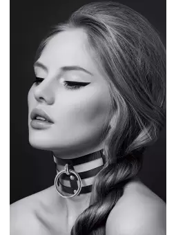 Collier Fetish large avec anneau - Bijoux pour Toi