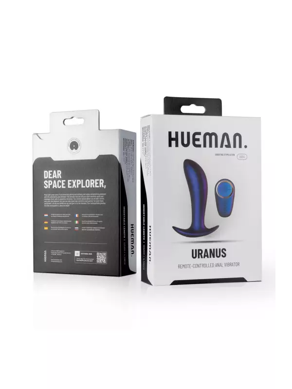 Plug vibrant télécommandé Uranus - Hueman