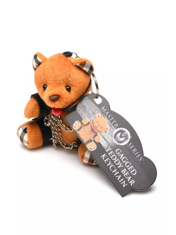Porte-clés Teddy Bear bâillonné